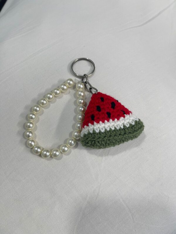 Handmade WaterMelon Crochet Keychain – Authentic & Unique Souvenir Gift