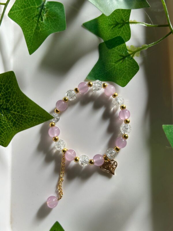 💗🌿 Whisper of Elegance - Charm Bead Bracelet ✨🔮