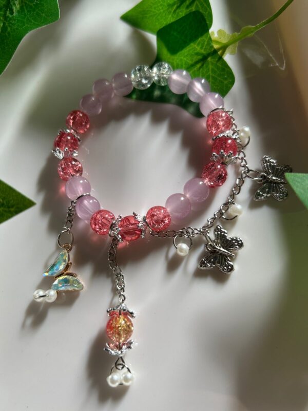 🦋🌸 Enchanted Flutter - Fairy Garden Charm Bracelet 💫✨