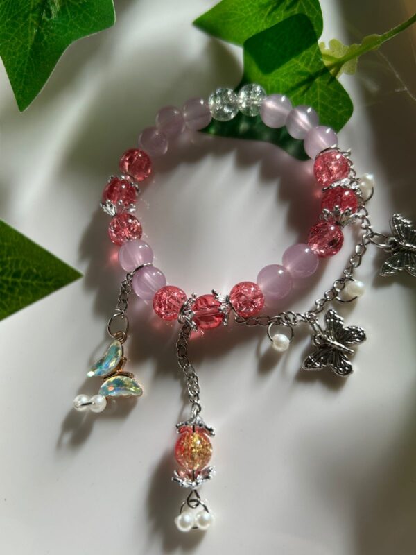 🦋🌸 Enchanted Flutter - Fairy Garden Charm Bracelet 💫✨