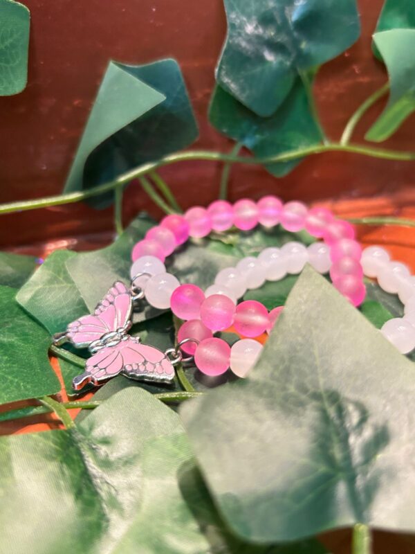 Ethereal Butterfly Duo Bracelets 🦋✨ - Handmade Beaded Collection