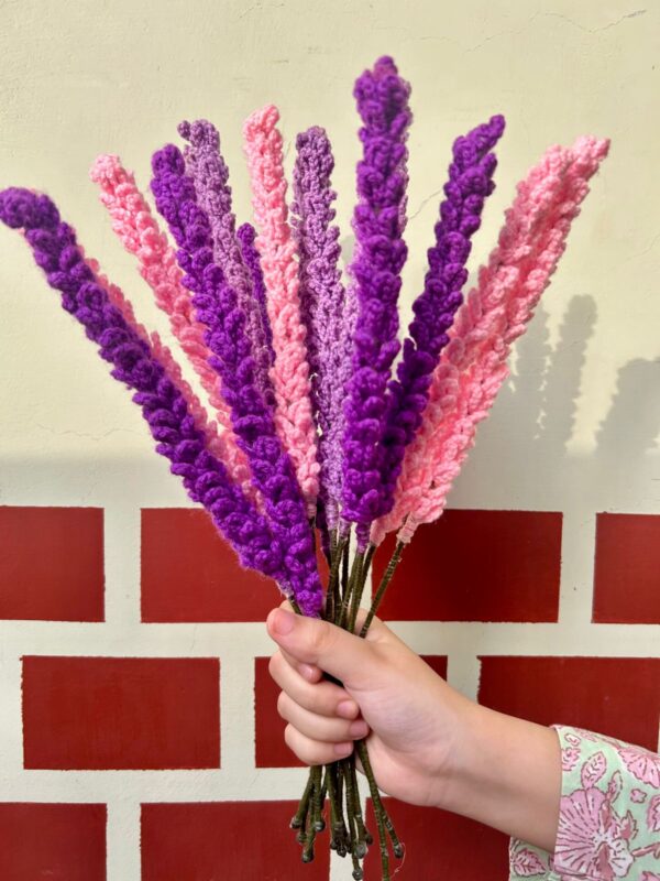🌿❤️Whimsical Lavender Dreams 🌿 | Handmade Crochet Flowers 550Rs EACH