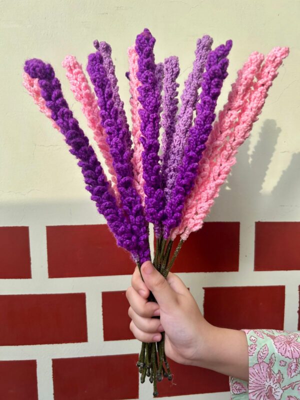 🌿❤️Whimsical Lavender Dreams 🌿 | Handmade Crochet Flowers 550Rs EACH