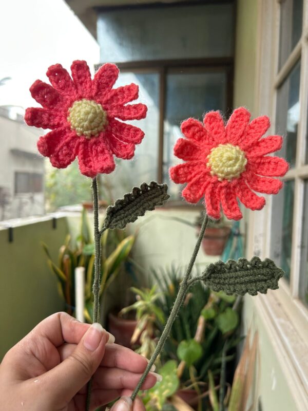 💐💕Floral Whimsy – Handmade Yarn Garden
