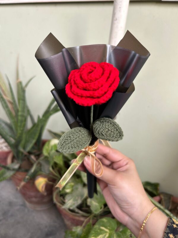 💜❤️Artisan Crochet Flower - Red/Purple  Edition 🧵