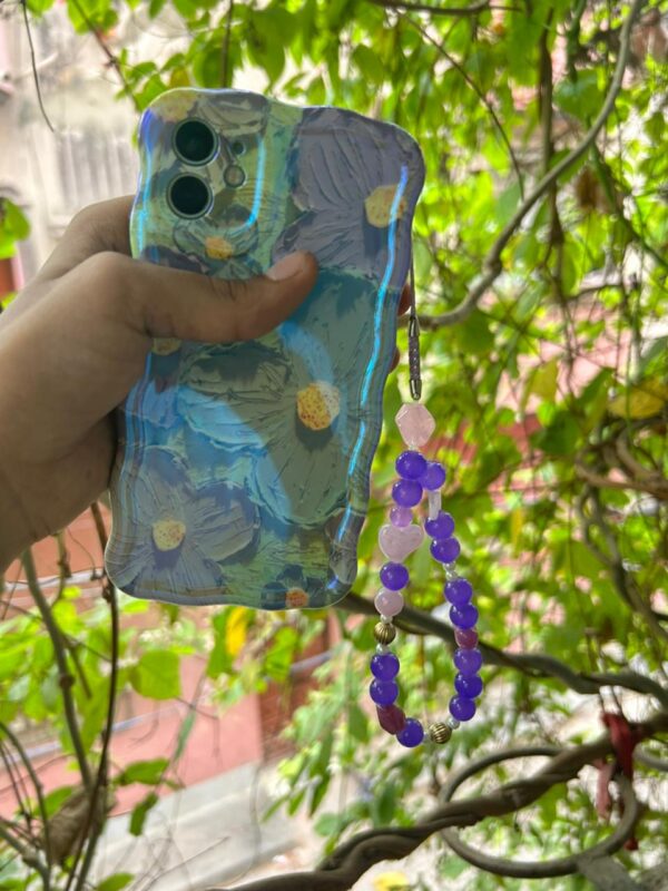 🍇Sweet Berry & Rose Handmade Mobile Charm 🍇🌸