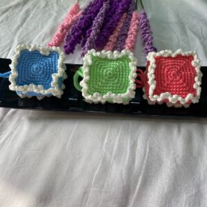 🌿 Mini Crochet Bag for AirPods – Whimsical & Useful 🌸