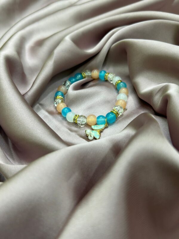 💙🦋 Pastel Dreams Butterfly Bracelet