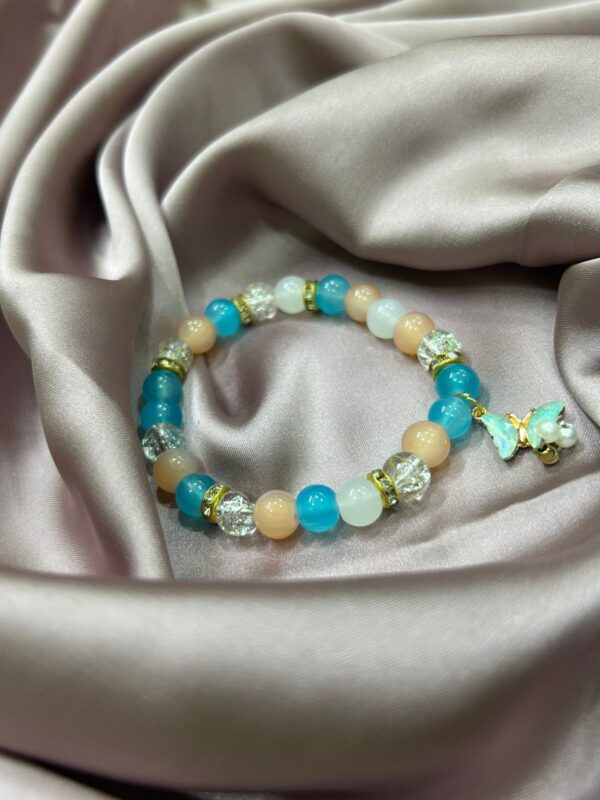 💙🦋 Pastel Dreams Butterfly Bracelet