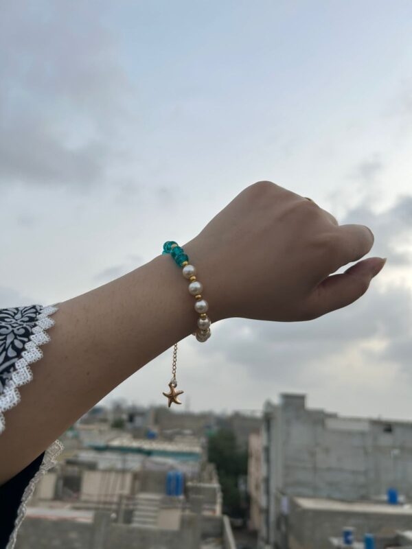🇵🇰 14th August Azaadi Bracelet – Green & White Edition