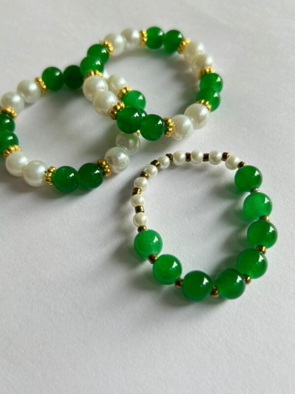 🇵🇰 14th August Azaadi Bracelet – Green & White Edition