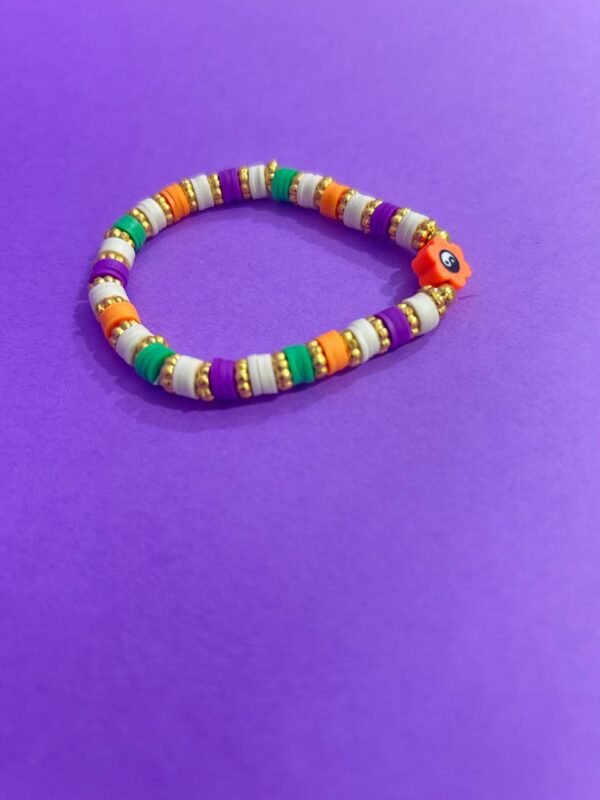 🎀 "ColorBurst" Handmade Bead Bracelets