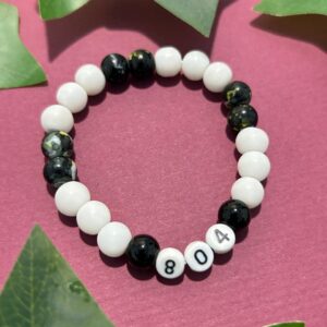 🖤 804 Imran Khan Tribute Bracelet – Handmade Elegance 🤍